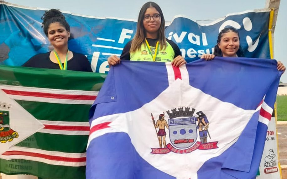 Com 11 medalhas, Três Lagoas foi destaque na 13° Festival Conesul de Atletismo