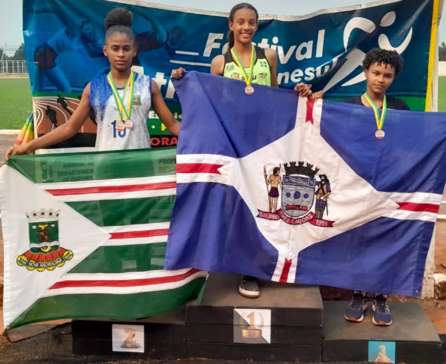 Com 11 medalhas, Três Lagoas foi destaque na 13° Festival Conesul de Atletismo