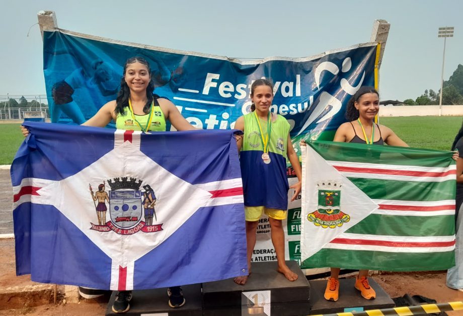 Com 11 medalhas, Três Lagoas foi destaque na 13° Festival Conesul de Atletismo