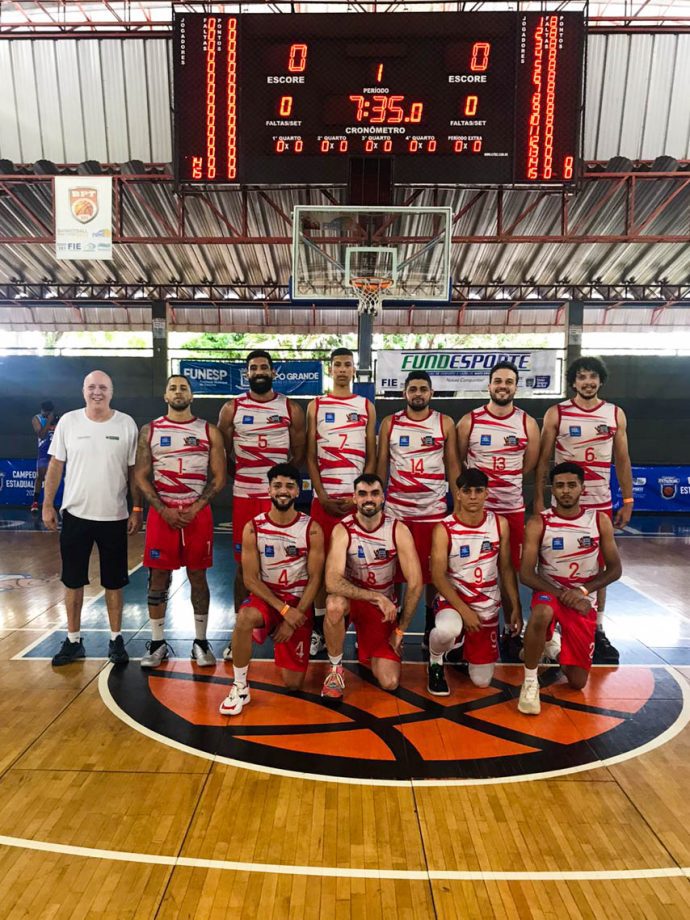 Basquete masculino de Três Lagoas é vice-campeão estadual dos JAMS