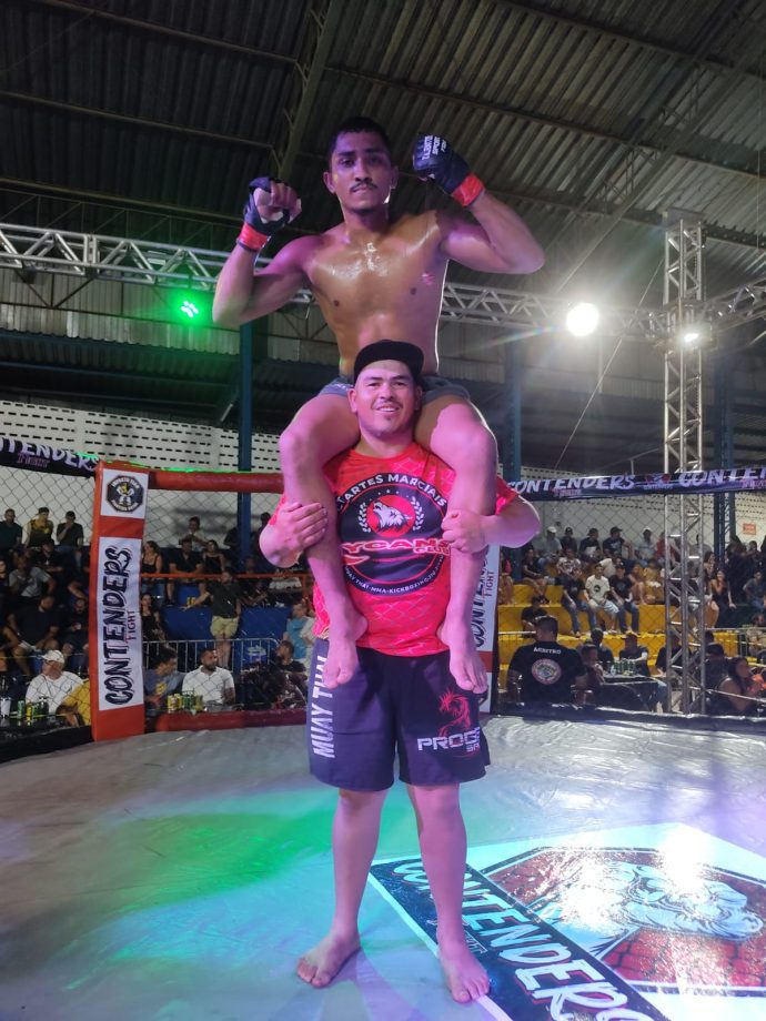 Atleta “Murilo Draxx” conquista título de MMA em Ribas do Rio Pardo