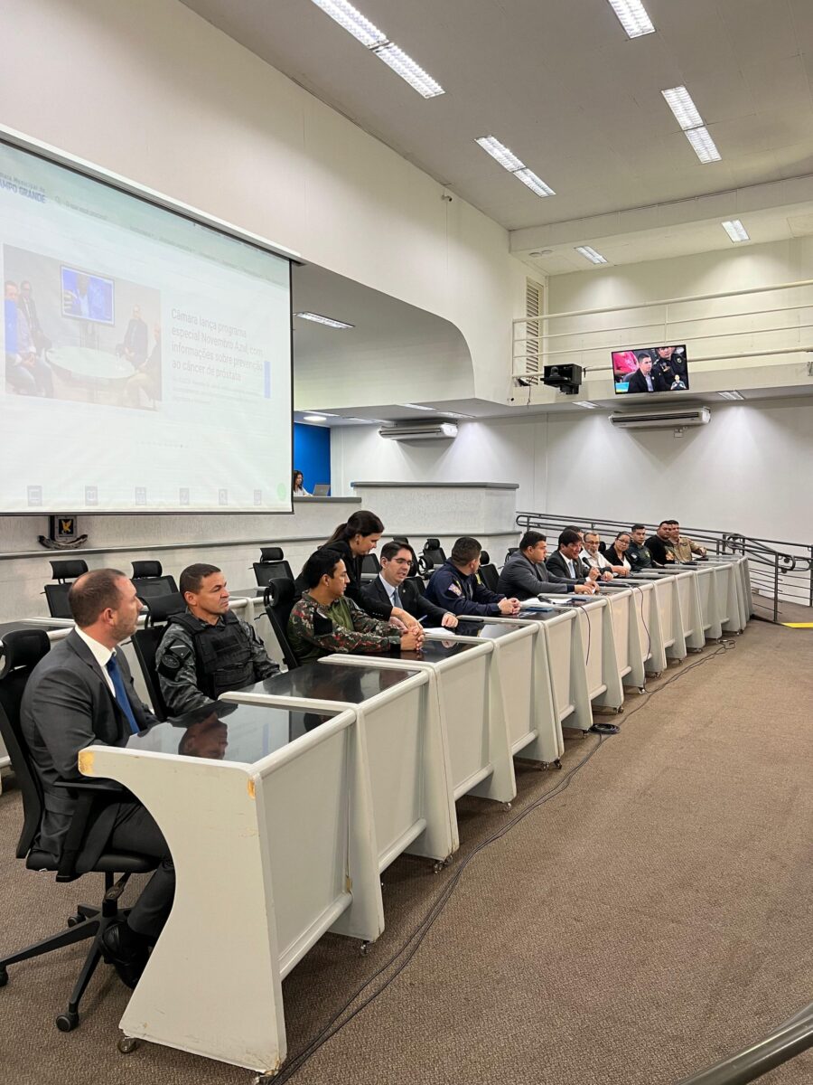 Delegados da Polícia Civil participam de audiência pública para debater a segurança em Campo Grande