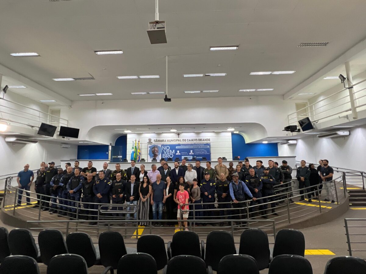 Delegados da Polícia Civil participam de audiência pública para debater a segurança em Campo Grande