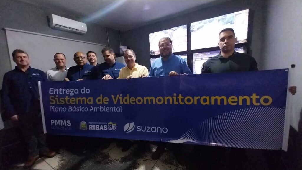 Suzano implanta sistema de videomonitoramento de segurança em Ribas do Rio Pardo