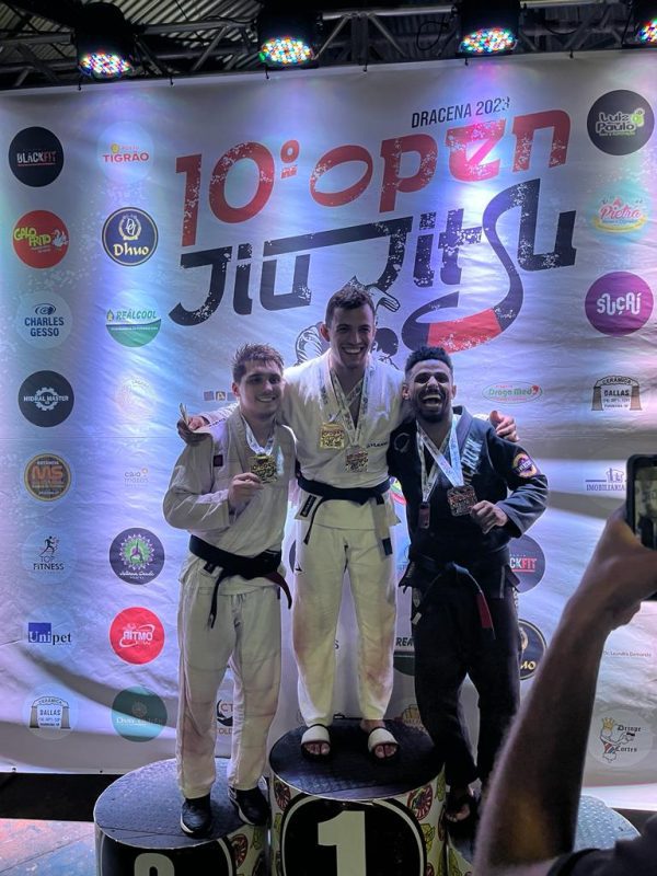 Atletas de Três Lagoas conquistam 4 medalhas de Ouro no 10º Open de Jiu-Jitsu em Dracena