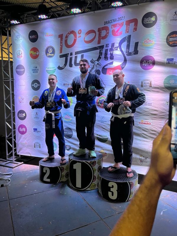 Atletas de Três Lagoas conquistam 4 medalhas de Ouro no 10º Open de Jiu-Jitsu em Dracena