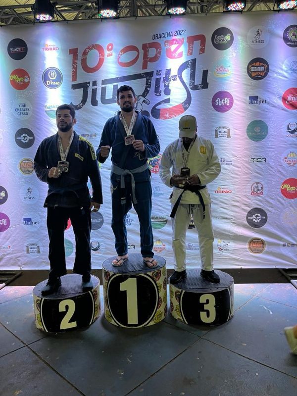 Atletas de Três Lagoas conquistam 4 medalhas de Ouro no 10º Open de Jiu-Jitsu em Dracena