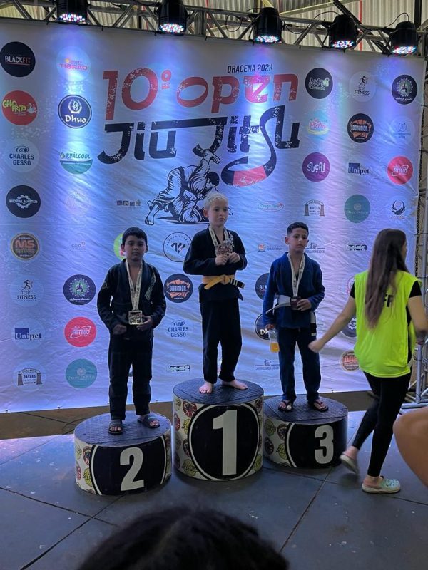 Atletas de Três Lagoas conquistam 4 medalhas de Ouro no 10º Open de Jiu-Jitsu em Dracena