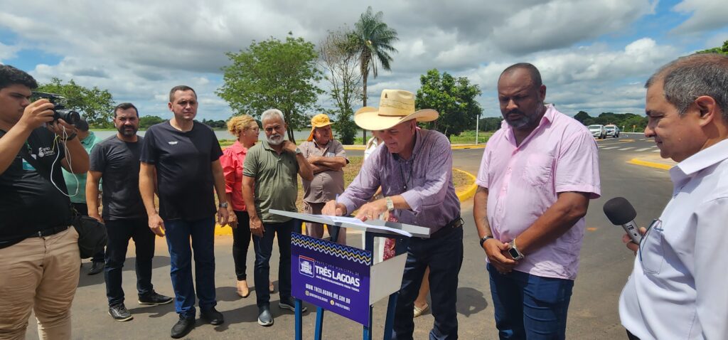 Angelo Guerreiro inaugura avenida que vai desafogar trânsito e anuncia projetos para Três Lagoas