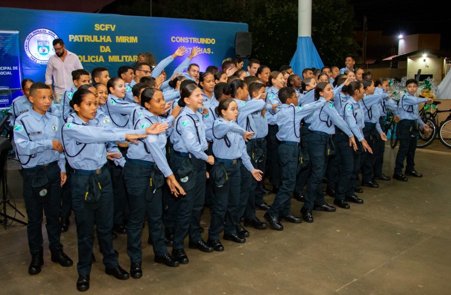 Assistência Social promove solenidade de formatura do SCFV Patrulha Mirim