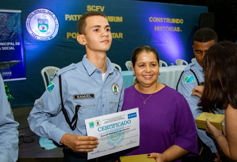 Assistência Social promove solenidade de formatura do SCFV Patrulha Mirim