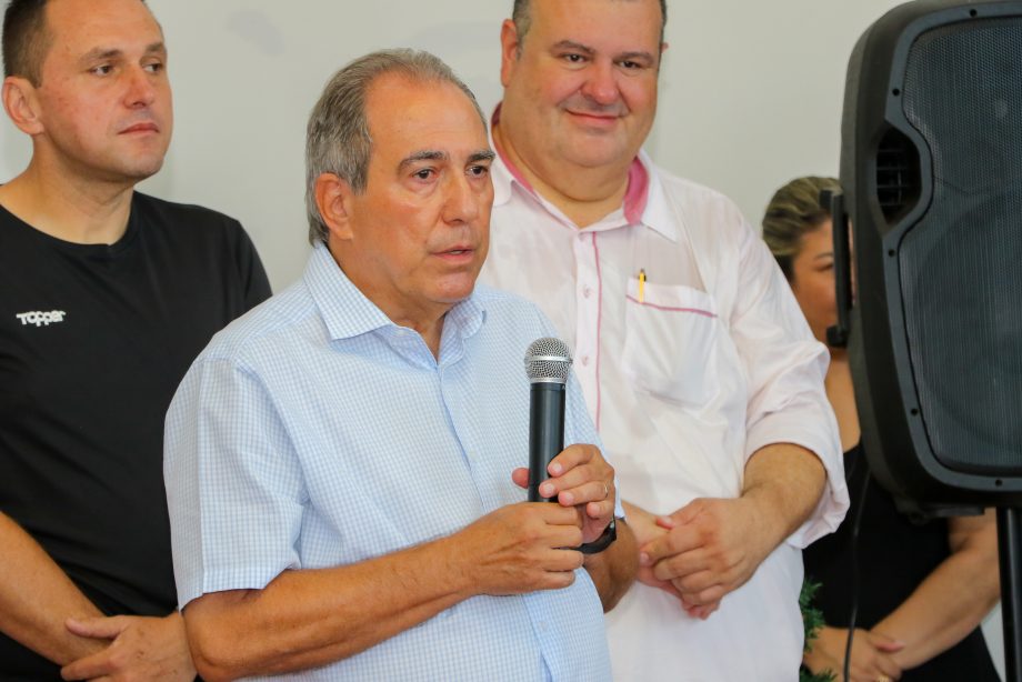 Prefeito Angelo Guerreiro inaugura Paço Municipal, asfalto da 2ª lagoa e anuncia iluminação em LED