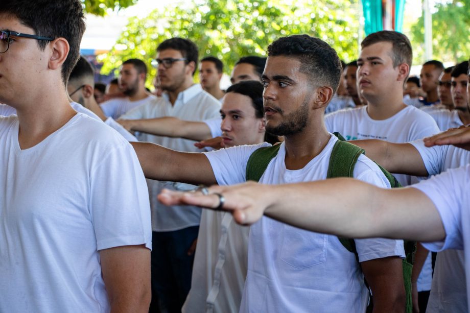 Angelo Guerreiro participa do Juramento à Bandeira da Junta Militar de Três Lagoas