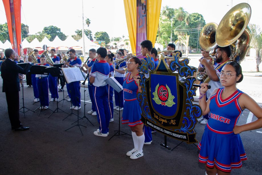 Angelo Guerreiro participa do Juramento à Bandeira da Junta Militar de Três Lagoas