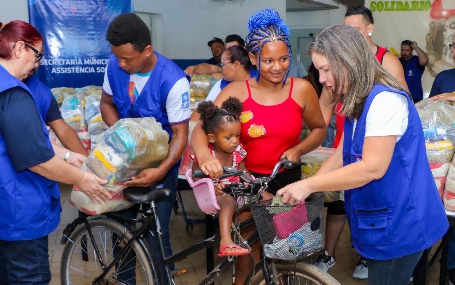 Assistência Social encerra entregas das cestas da Campanha Natal Solidário para 4.724 famílias de Três Lagoas