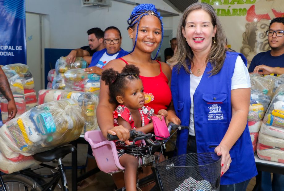 Assistência Social encerra entregas das cestas da Campanha Natal Solidário para 4.724 famílias de Três Lagoas