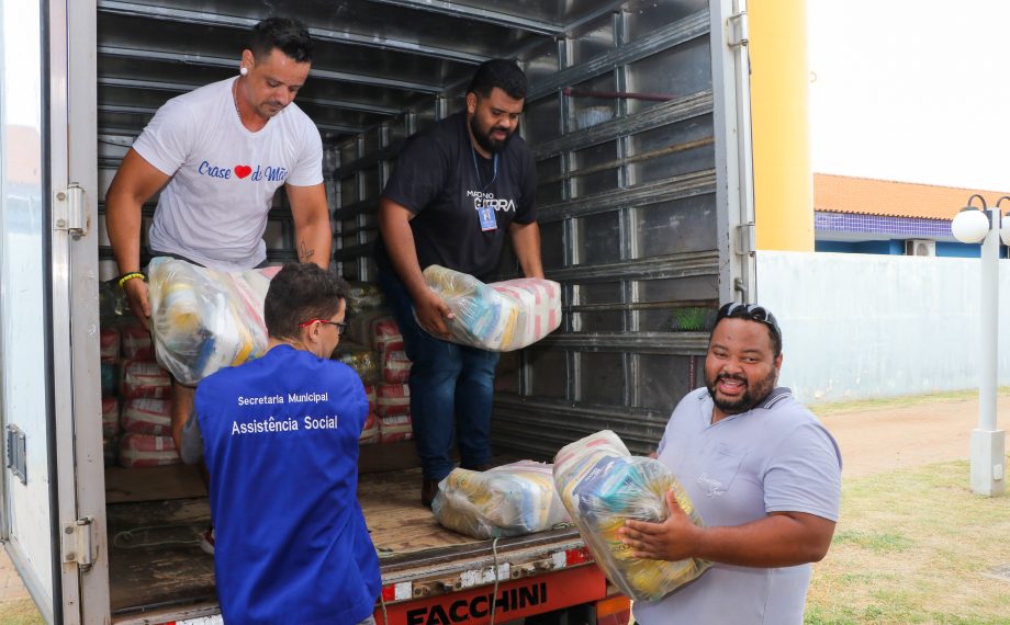 Assistência Social encerra entregas das cestas da Campanha Natal Solidário para 4.724 famílias de Três Lagoas