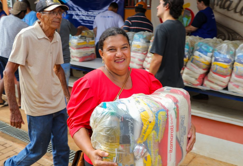 Assistência Social encerra entregas das cestas da Campanha Natal Solidário para 4.724 famílias de Três Lagoas