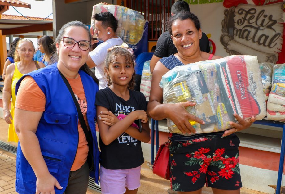 Assistência Social encerra entregas das cestas da Campanha Natal Solidário para 4.724 famílias de Três Lagoas