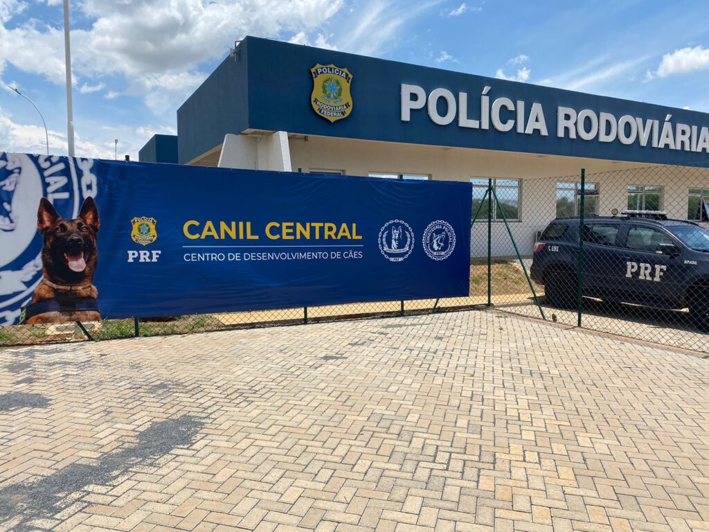 Delegado da Polícia Civil do MS ministra palestra no curso de operações com cães de faro da PRF em Brasília