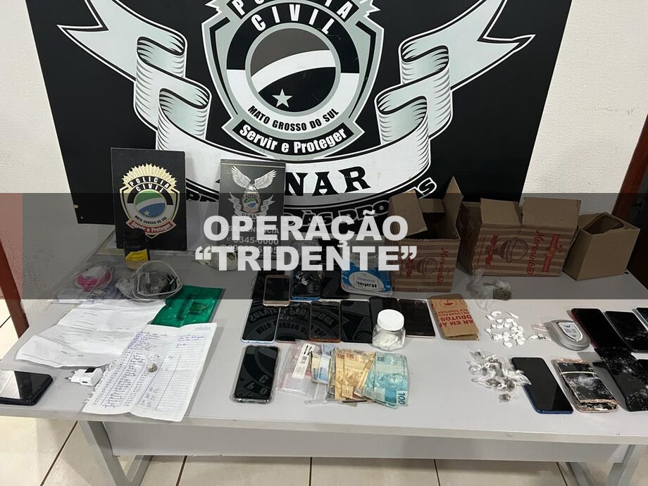 Em 2023, Polícia Civil, por intermédio da Delegacia Regional de Bataguassu promoveu mais de 15 operações contra a criminalidade