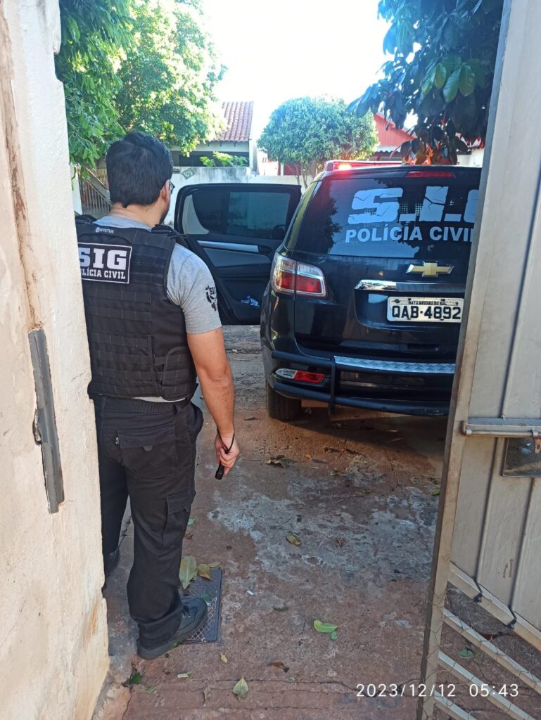 Polícia Civil deflagra operação “Artus”, em combate ao crime organizado em Nova Andradina