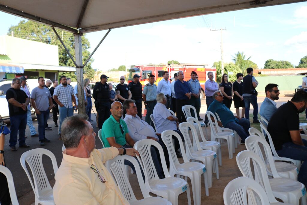 Com espaço amplo e moderno, foi inaugurada nesta quinta feira a nova sede da Delegacia de Polícia Civil em Santa Rita do Pardo