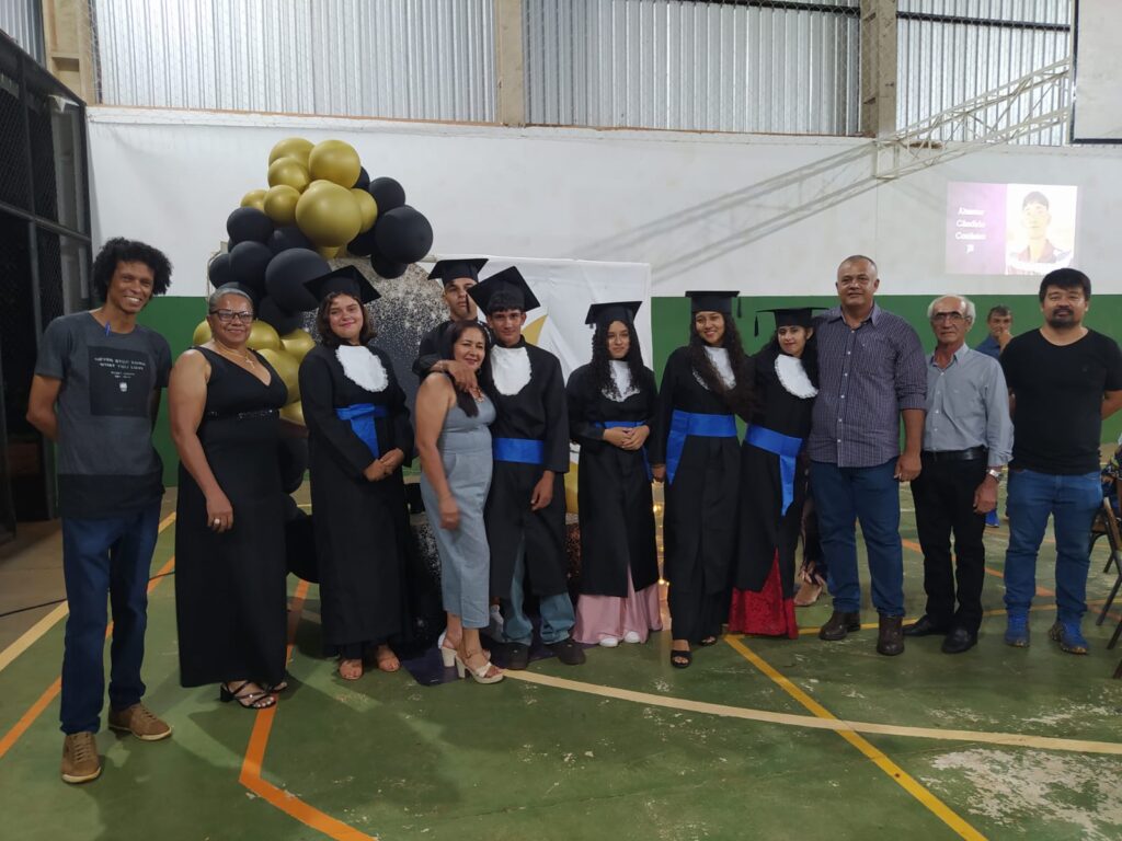Prefeitura de Brasilândia realiza formatura dos alunos da Escola Municipal Assentamento Mutum