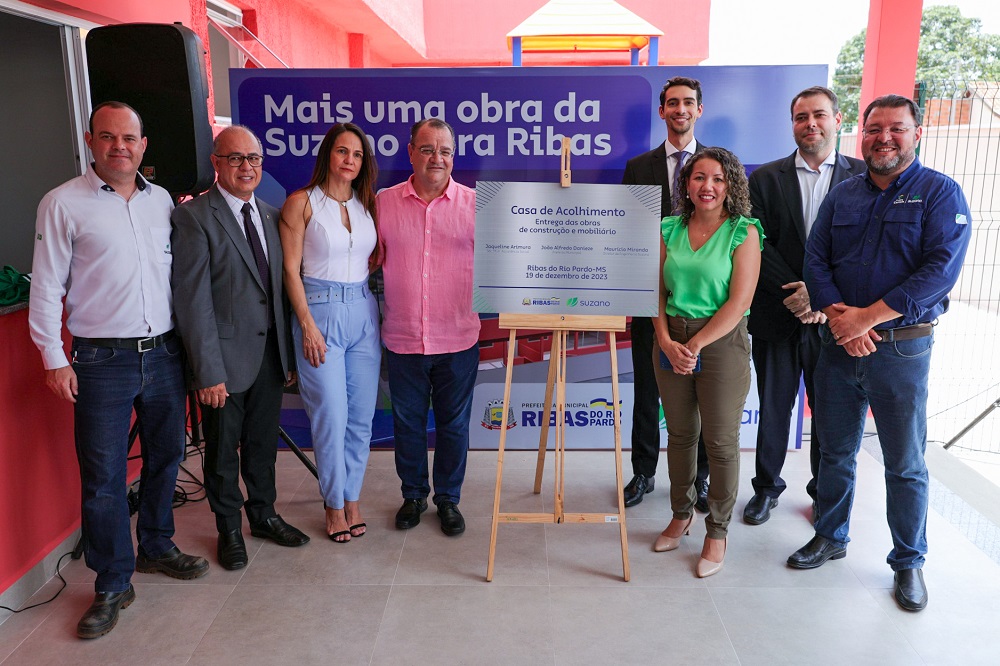 Suzano entrega Casa de Acolhimento à Prefeitura de Ribas do Rio Pardo