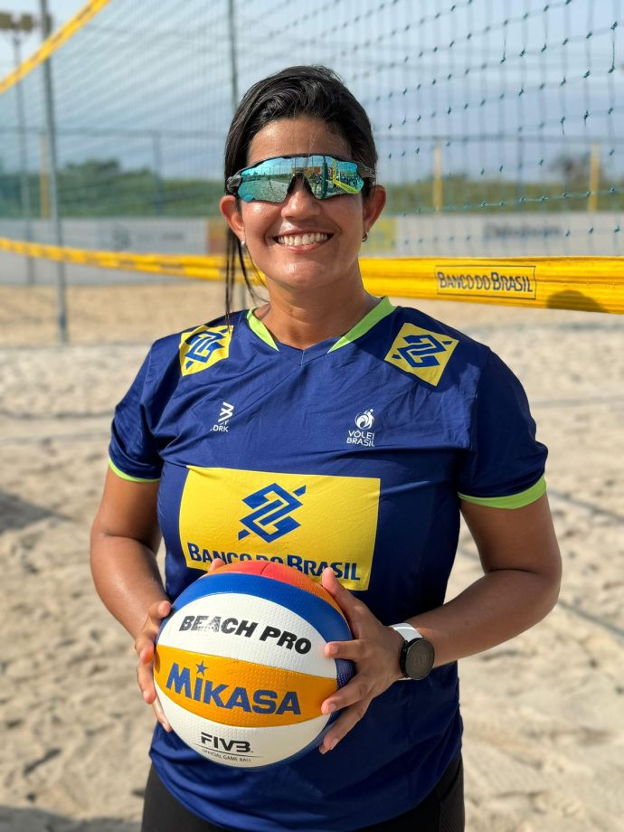 Três-lagoenses brilham no primeiro Camp 2024 da seleção de vôlei de praia da CBV