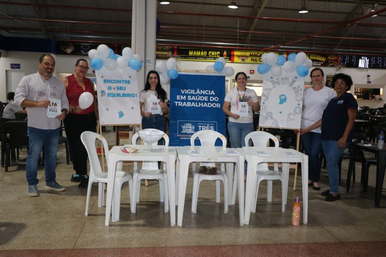 VISAT e RAPS promovem ação pelo Janeiro Branco na Feira Central Turística