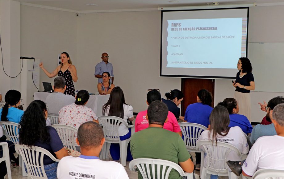 SMS promove palestra sobre cuidados com a saúde mental para seus servidores