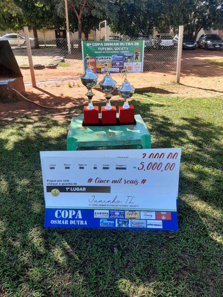 Com público em peso, ‘Só Amigos’ vence ‘Bom Car’ e é campeão da 8ª Copa Osmar Dutra, em Três Lagoas