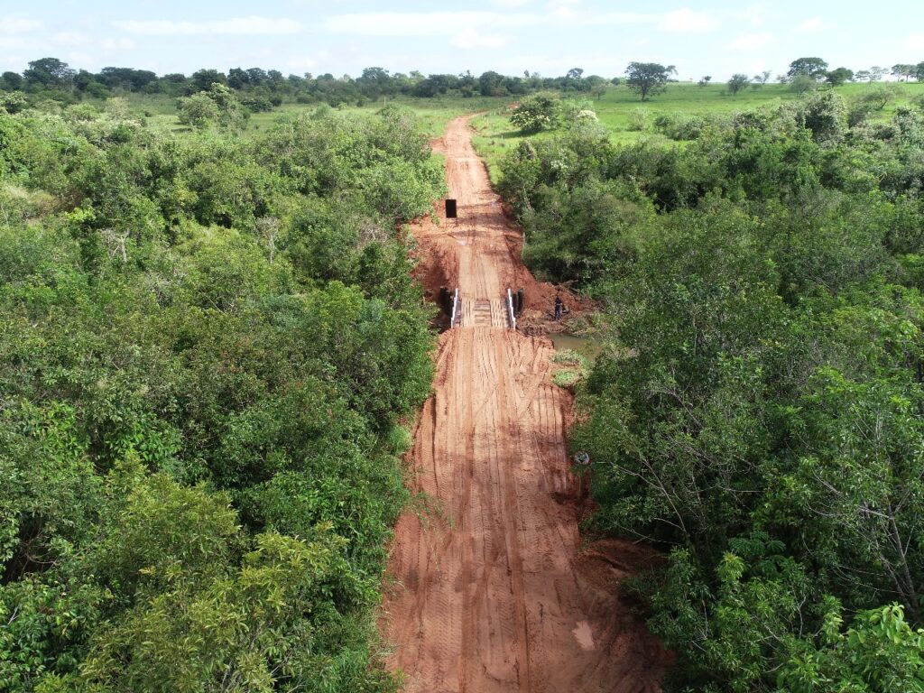 Após problemas estruturais, ponte do córrego Santa Rosa é reformada pela gestão Akira