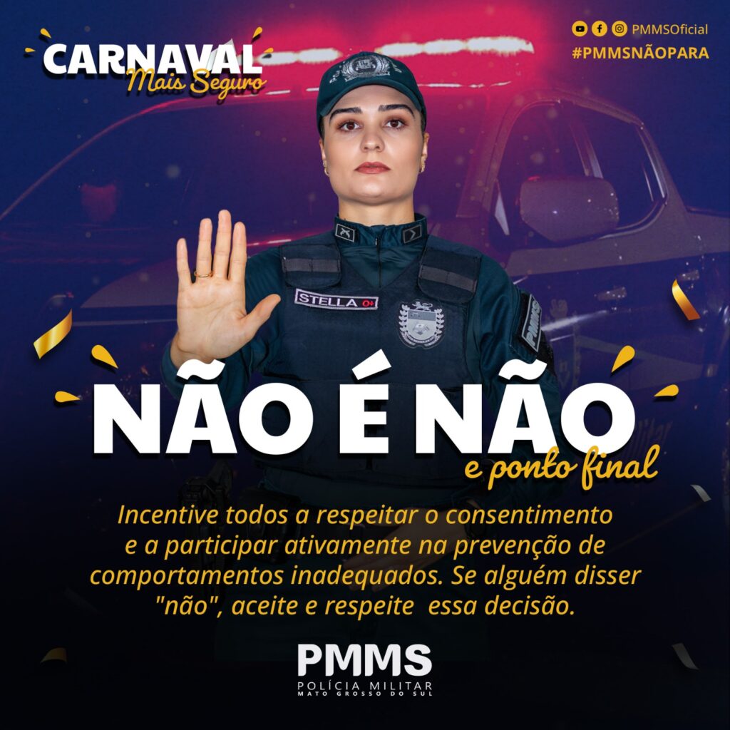 Governo de MS reforça policiamento durante o Carnaval em Campo Grande e no interior