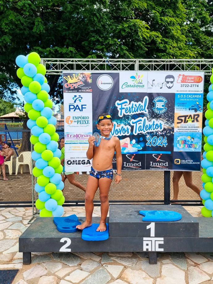 PROMESSAS DA NATAÇÃO – Jovens atletas de Três Lagoas conquistam 51 medalhas em Festival