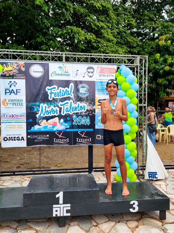 PROMESSAS DA NATAÇÃO – Jovens atletas de Três Lagoas conquistam 51 medalhas em Festival