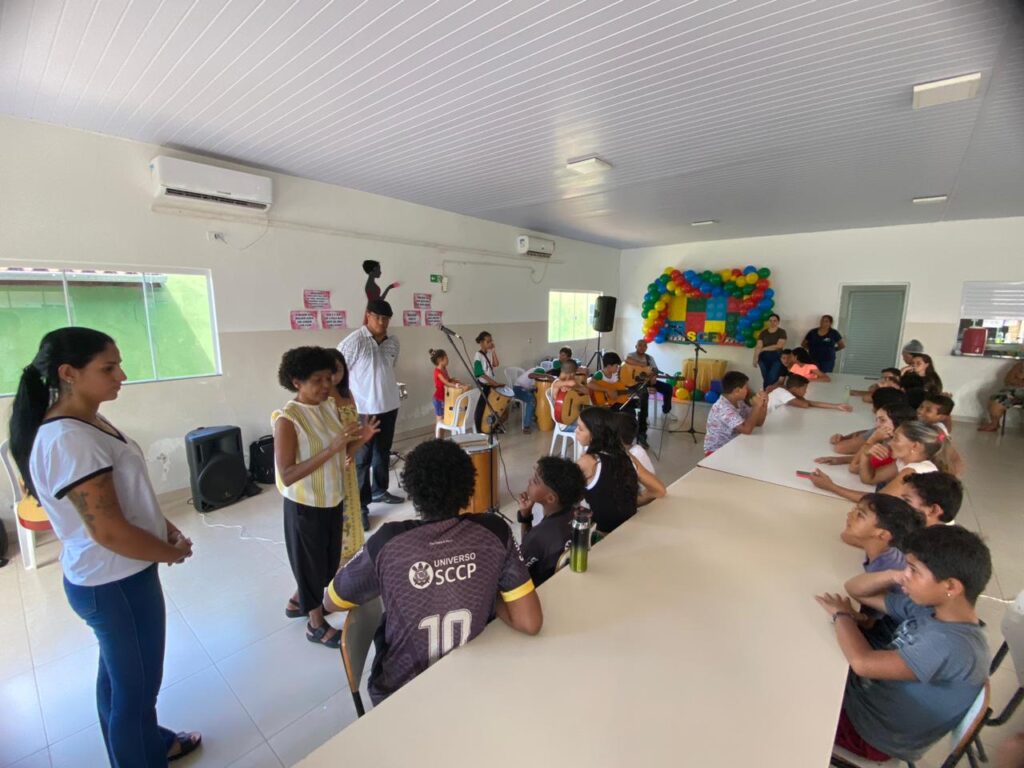 Assistência Social retoma atividades do Serviço de Convivência “Espaço do Saber” no Distrito de Nova Porto XV