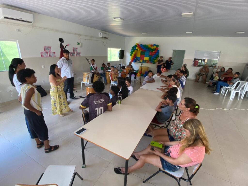 Assistência Social retoma atividades do Serviço de Convivência “Espaço do Saber” no Distrito de Nova Porto XV