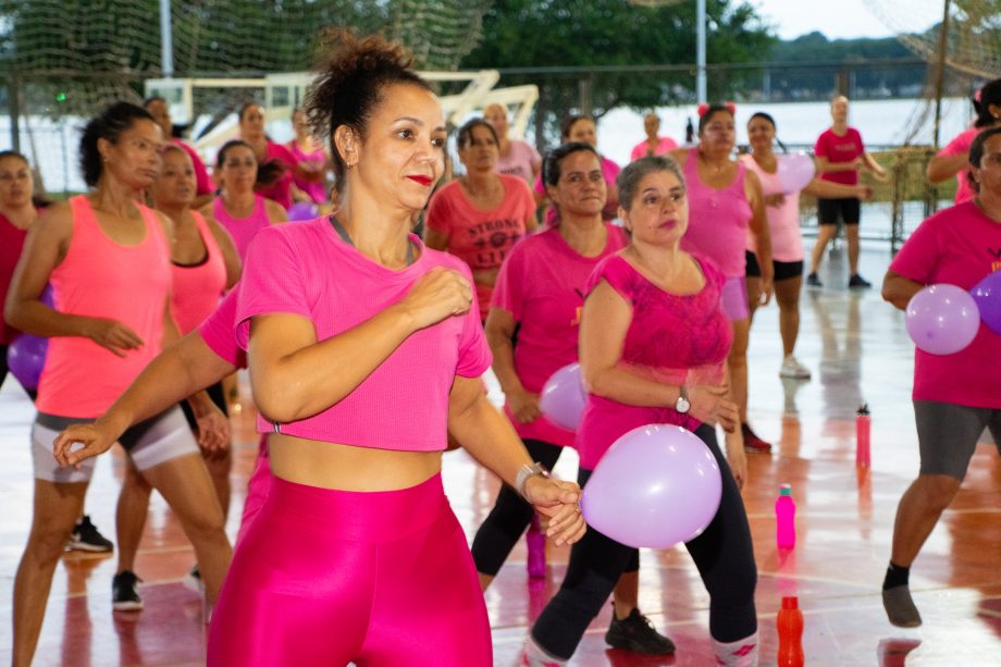 MARÇO LÍLAS – CRAM e SEJUVEL promovem aulão de Ritbox para as mulheres três-lagoenses