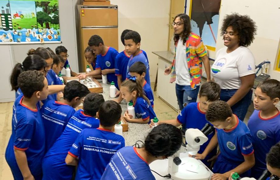 SEMEA realiza atividades em alusão à Semana da Água com crianças de Serviços de Convivência