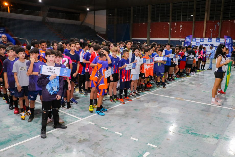 Sejuvel inicia competições do JETs com participação de 700 alunos da rede pública e privada de ensino