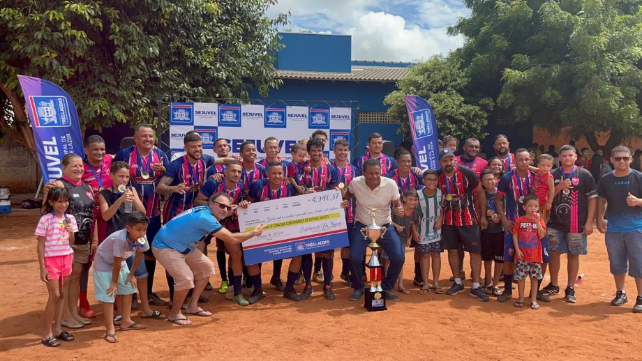 BICAMPEÃO – Renyer Som vence Bela Vista A e conquista novamente o título da Copa das Comunidades