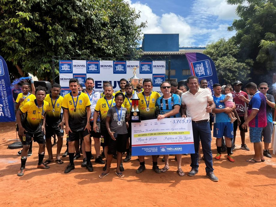 BICAMPEÃO – Renyer Som vence Bela Vista A e conquista novamente o título da Copa das Comunidades