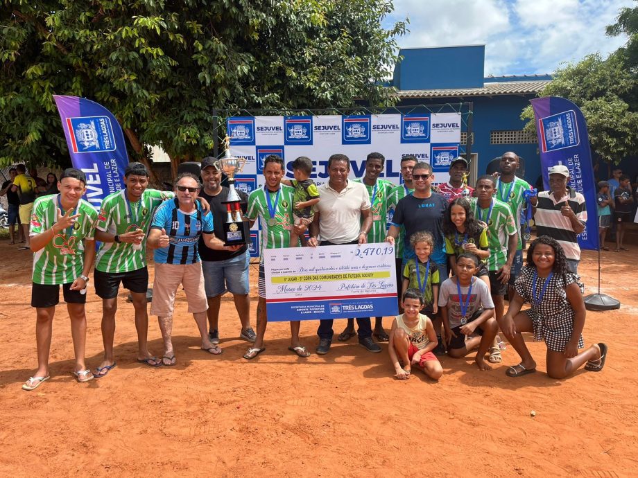 BICAMPEÃO – Renyer Som vence Bela Vista A e conquista novamente o título da Copa das Comunidades