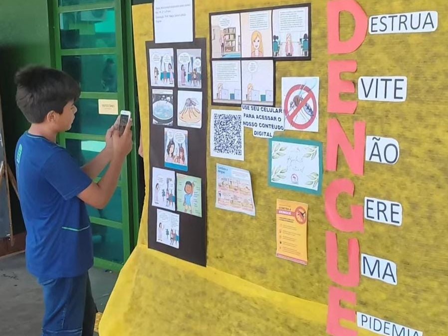 Escolas estaduais realizam ações educativas no ‘Dia D de Combate à Dengue’