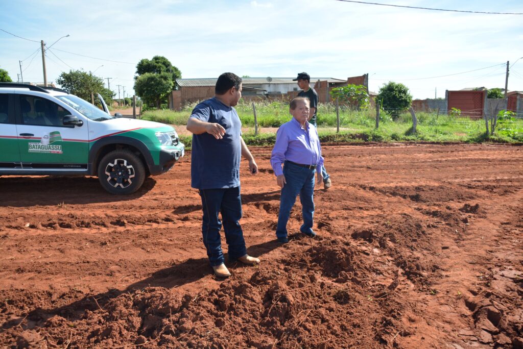 Prefeitura inicia o arruamento do Loteamento Amarildo Cruz após a doação de 736 terrenos