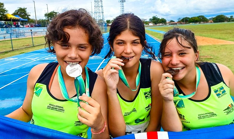 Três Lagoas conquista 3º lugar no Campeonato Estadual de Atletismo Sub-14