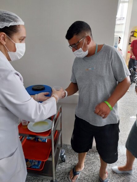 Hospital da Brasilândia (SP) oferece lanche durante o período de espera
