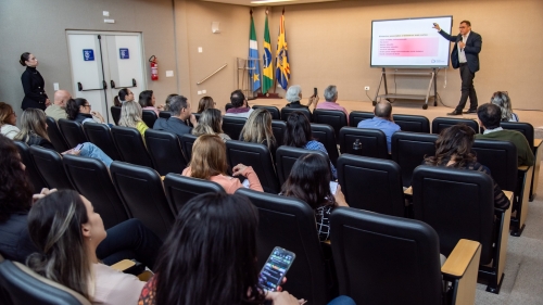 Delegação Olímpica do TCE-MS conhece mais sobre a saúde do coração e da mente